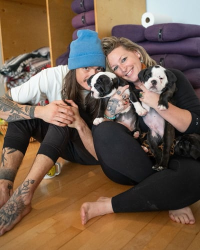 Flow Yoga Flowyogatx Puppy Yoga