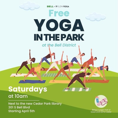 Flow Yoga Flowyogatx Yoga In The Park