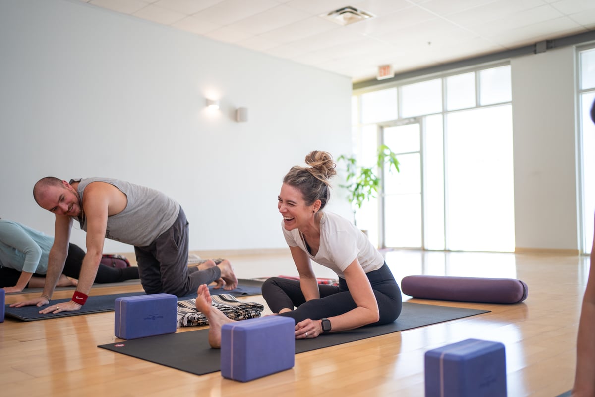 Flow Yoga Westgate Laugh