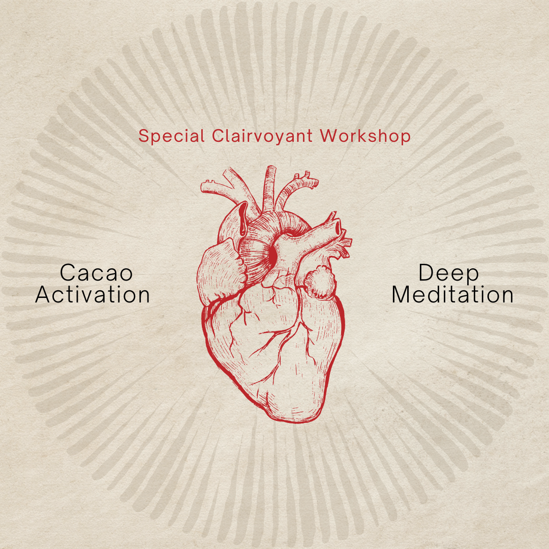 Healing The Heart: Cacao Activation & Clairvoyant Meditation Workshop at 3rd Eye in Austin