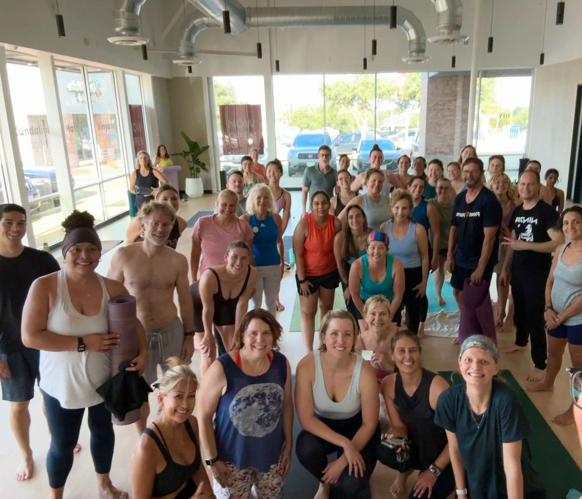 108 Sun Salutations: A New Year’s Day Celebration at Flow Yoga Georgetown in Cedar Park