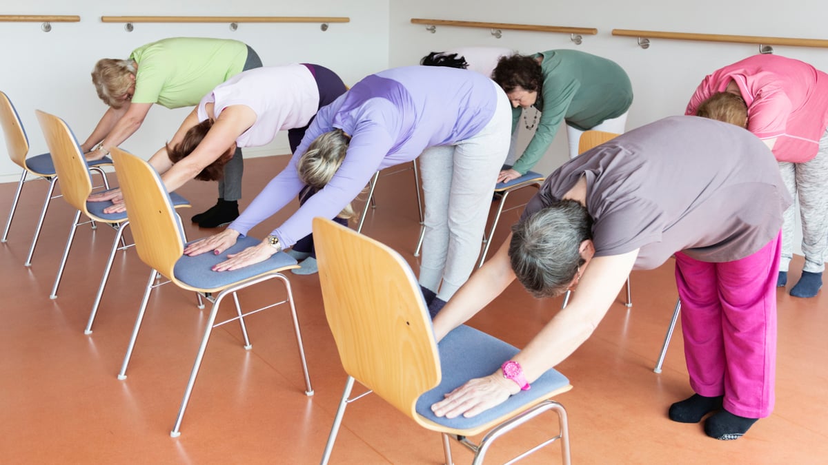 Chair Yoga at Flow Yoga Westgate in Westgate Austin