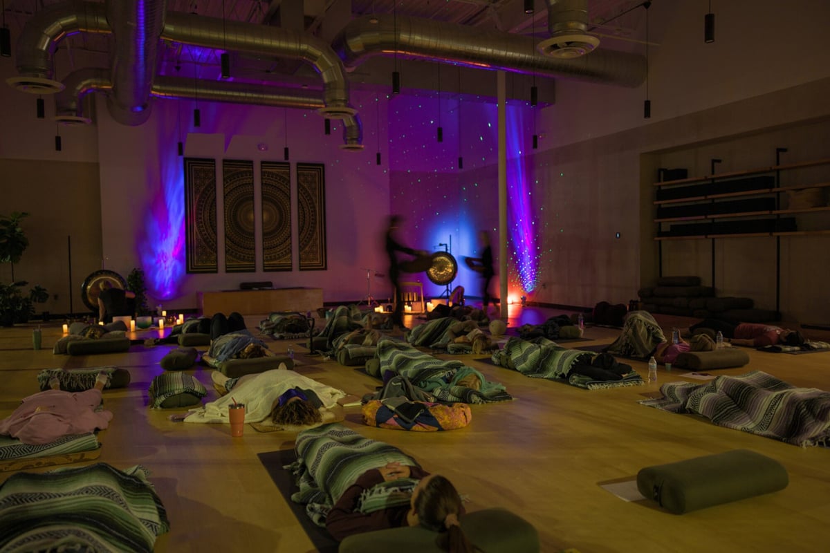 Serenity In Stillness: A Restorative Yoga Sound Journey at Flow Yoga Georgetown in Cedar Park