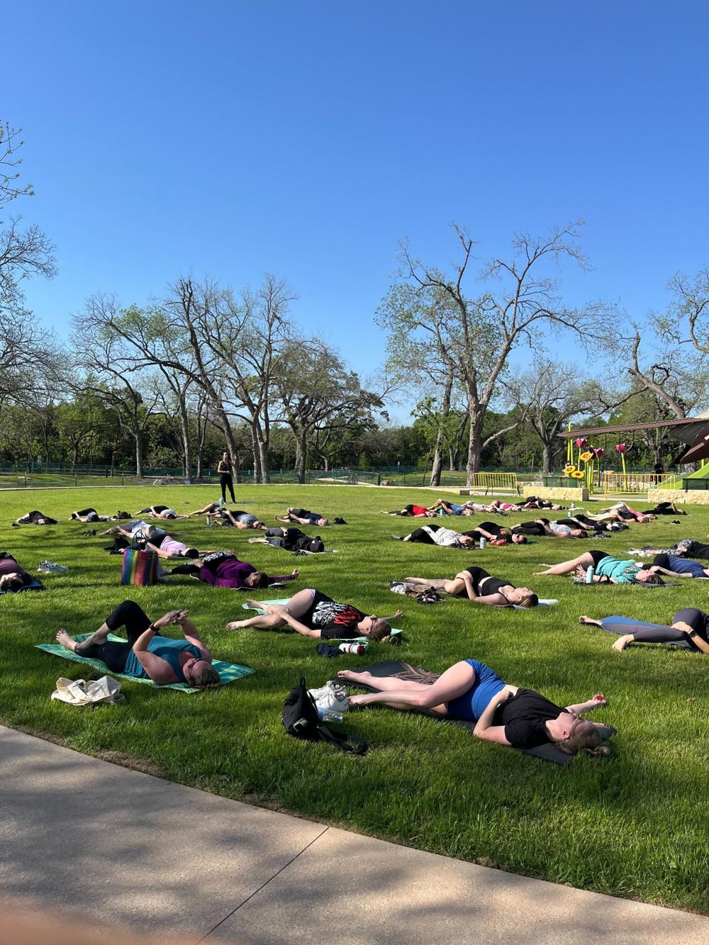 Free: Yoga in the Park at Flow Yoga Cedar Park in Cedar Park
