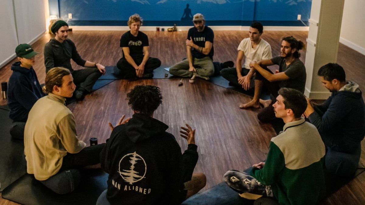 Men’s Circle: Breath, Meditation & Connection at Flow Yoga Georgetown in Cedar Park