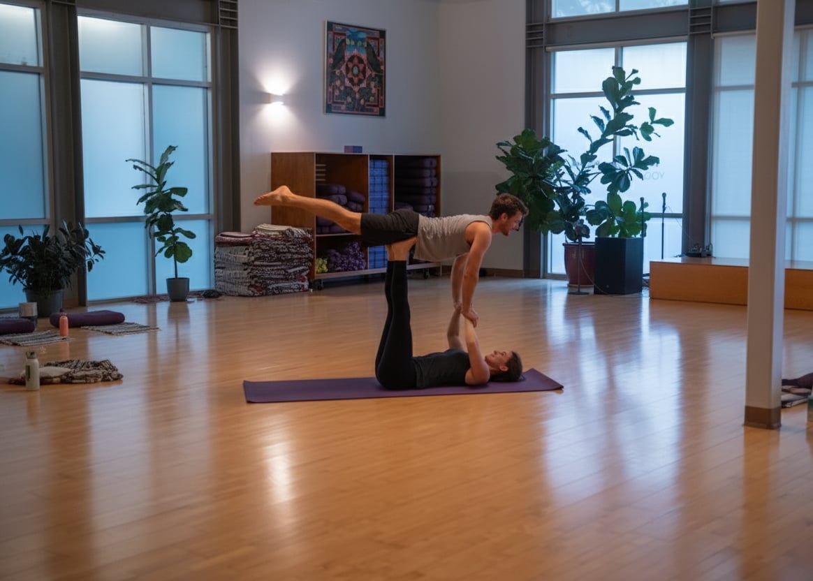 Free Acro Yoga Jam at Flow Yoga Westgate in Westgate Austin