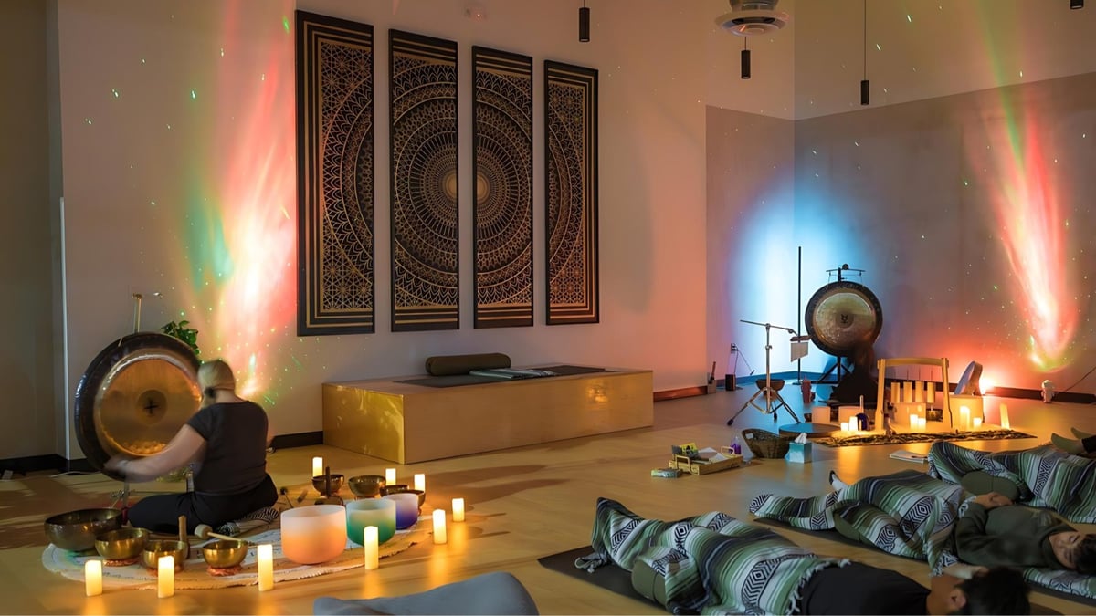 New Moon Sound Bath at Flow Yoga Georgetown in Georgetown