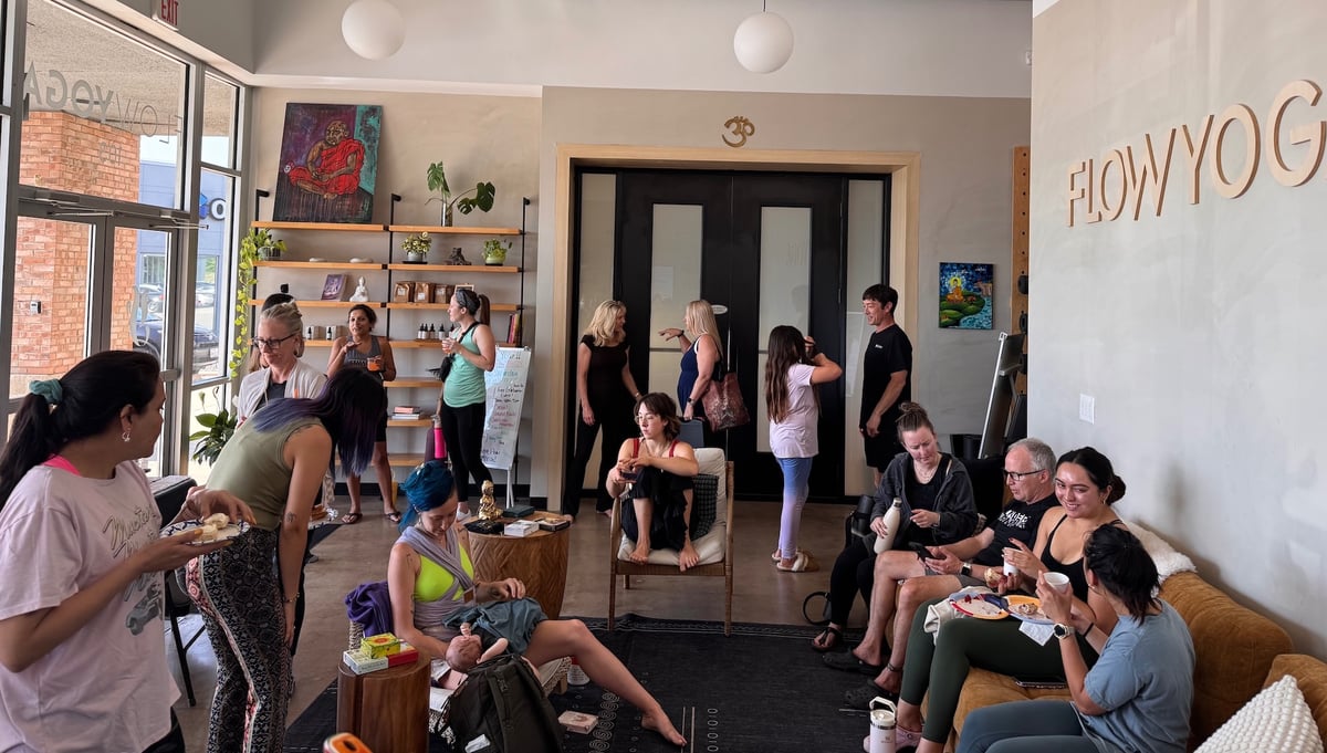 Yogi Chai + Chat: Yoga Teacher Training Q&A at Flow Yoga Georgetown in Cedar Park