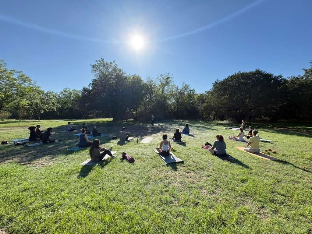 Free Yoga at the Park (at Mary Moore) at Flow Yoga South Congress in 