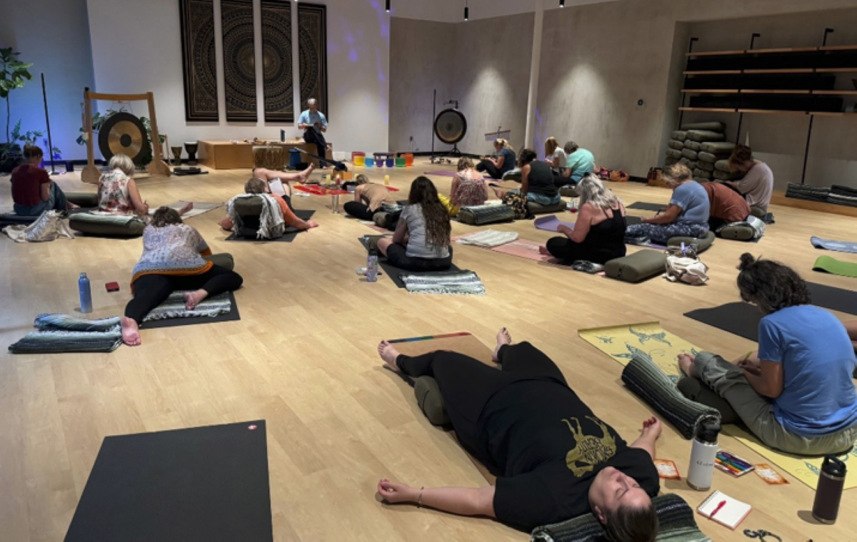 Creative Intent and Sound Infusion at Flow Yoga Cedar Park in Cedar Park