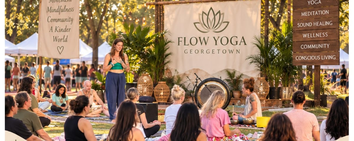Georgetown's Yoga & Wellness Festival! at Flow Yoga Georgetown in Georgetown