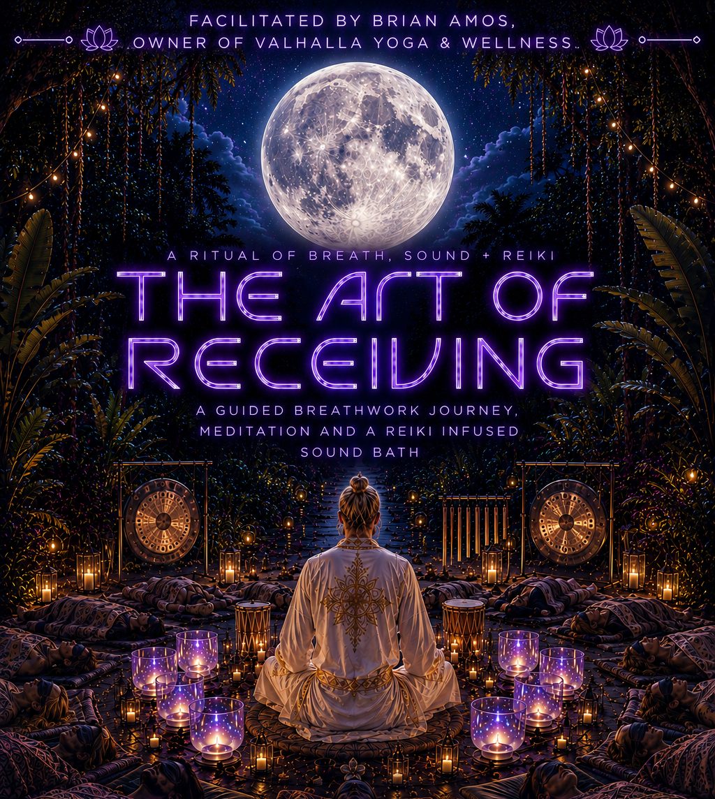 The Art of Receiving: A Ritual of Breath, Sound + Reiki at Flow Yoga North Loop in Anderson Austin