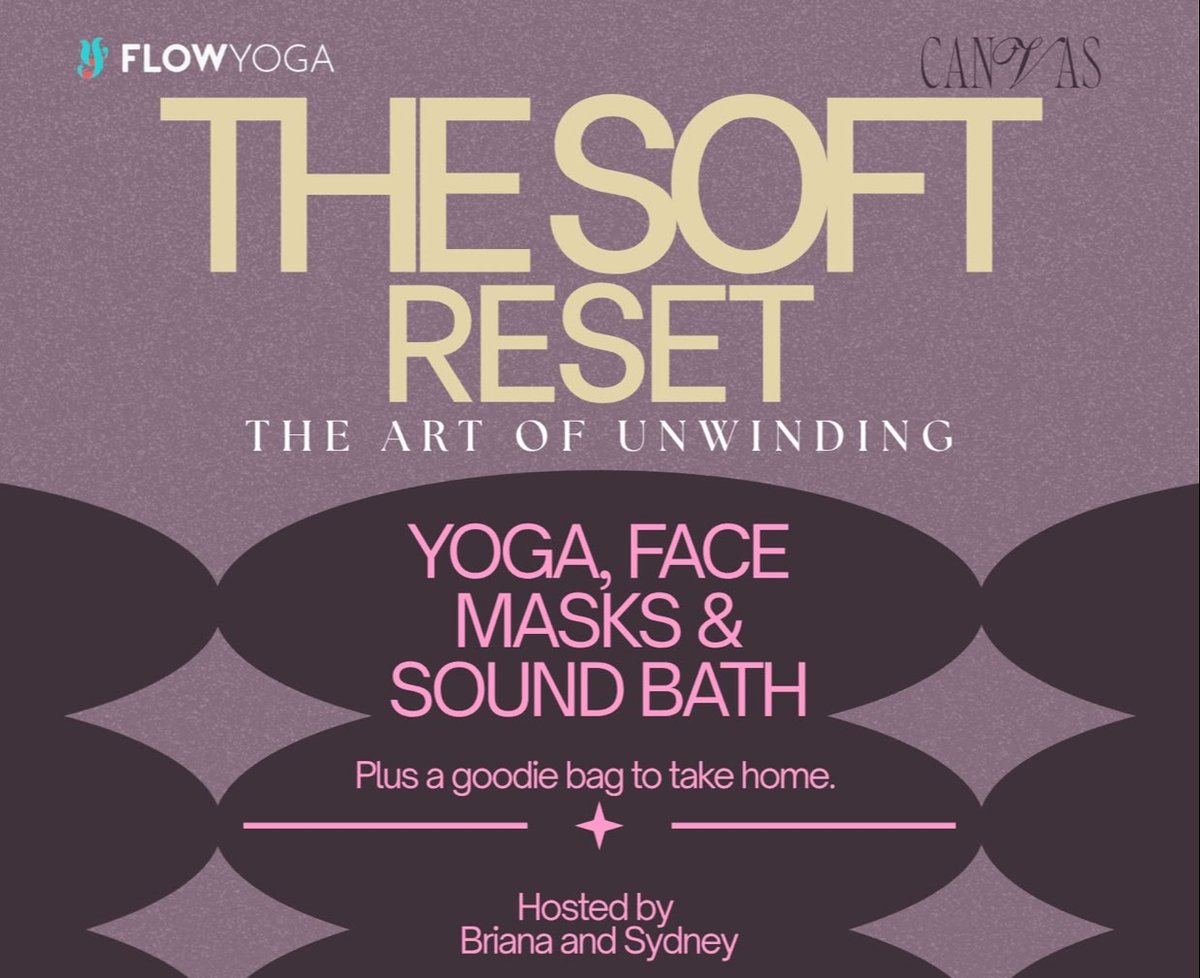 The Soft Reset: Movement, Sound & Skincare at Flow Yoga North Loop in Anderson Austin