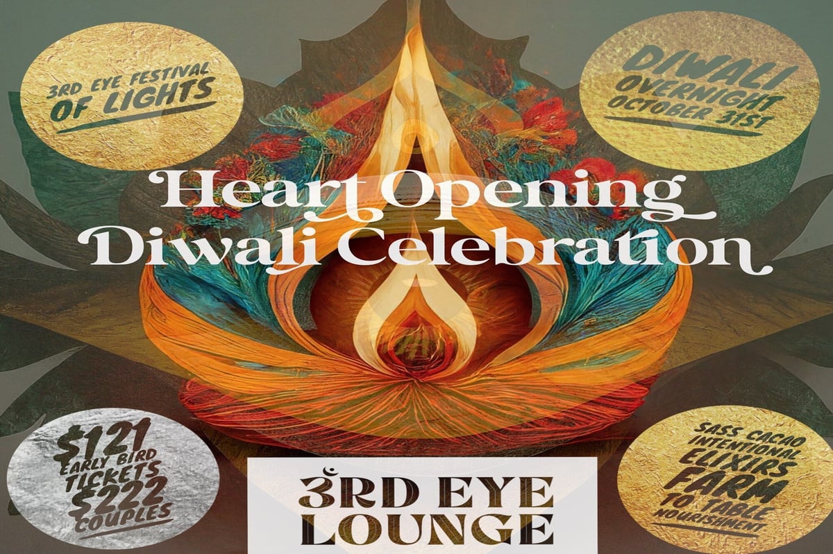 Festival Of Lights - Diwali Celebration at 3rd Eye in Austin