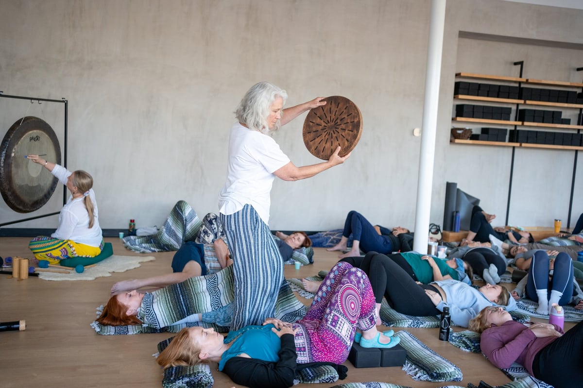 New Moon Sound Bath at Flow Yoga Georgetown in Cedar Park