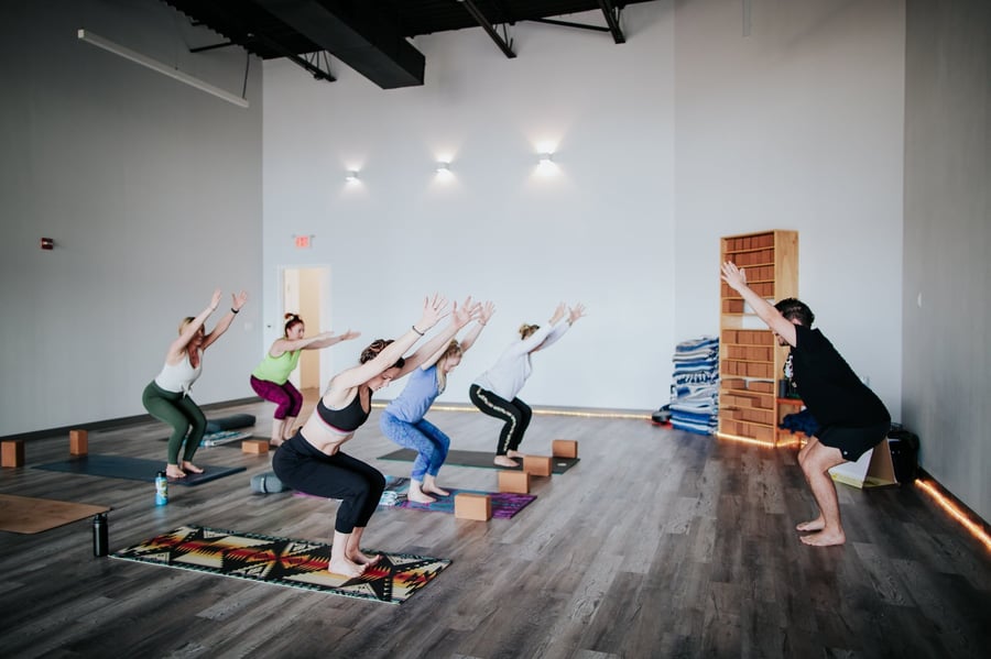 Free Community Class with Yoga Teacher Trainees at Flow Yoga North Loop in Anderson Austin