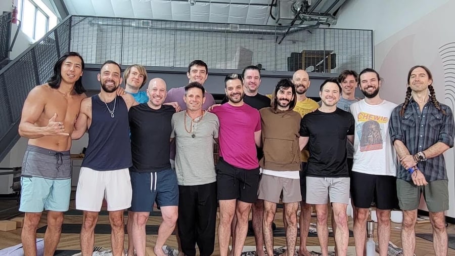Men's Circle at Flow Yoga South Congress in 
