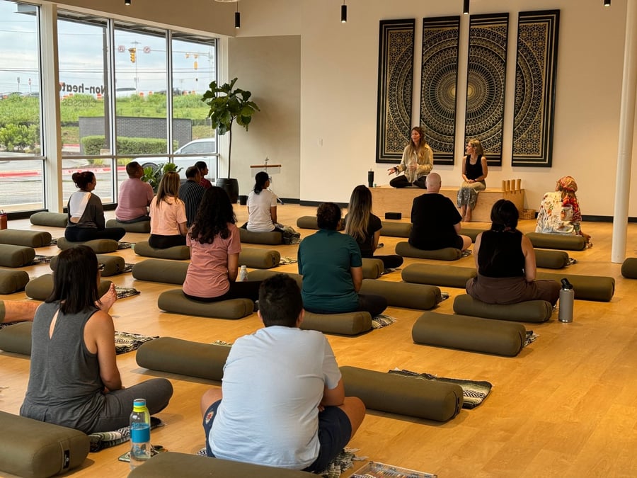 FREE: Guided Monthly Meditation Class at Flow Yoga Georgetown in Cedar Park