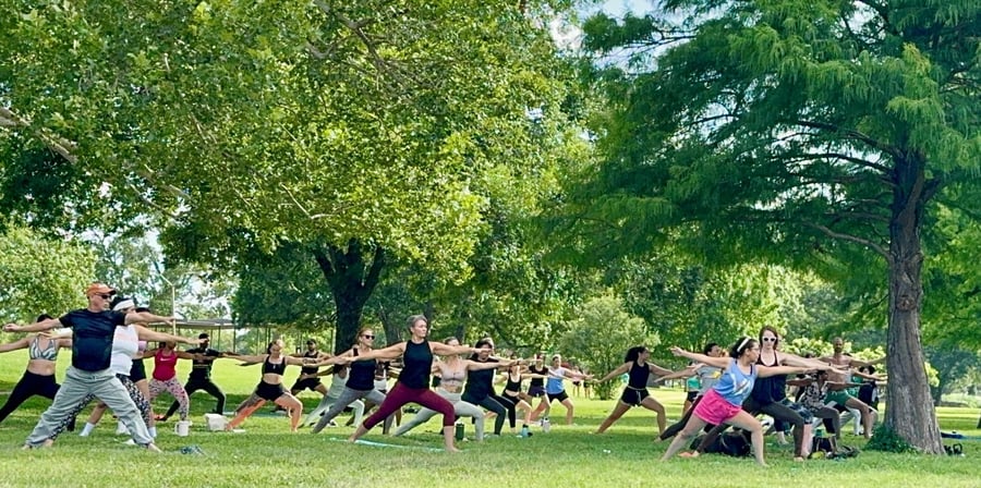 Free: Yoga in the Park in Georgetown at Flow Yoga Georgetown in Cedar Park