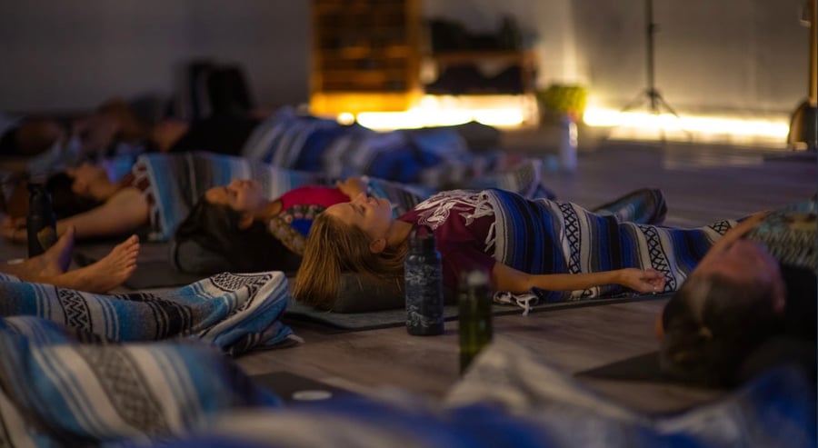 Ohm for the Holidays: Nidra and Sound Bath at Flow Yoga North Loop in Anderson Austin