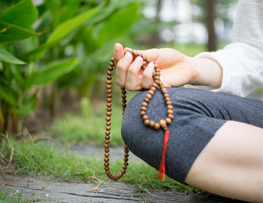 108 Intentions: Mala Making + 40 Day Meditation Journey at Flow Yoga Georgetown in Cedar Park