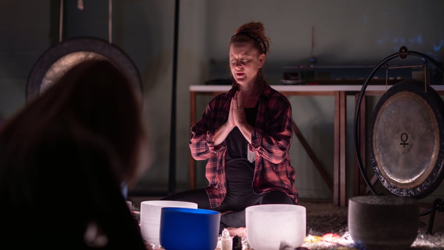 Saturday Wellness: Full Moon Sound Ceremony at Flow Yoga South Congress in 