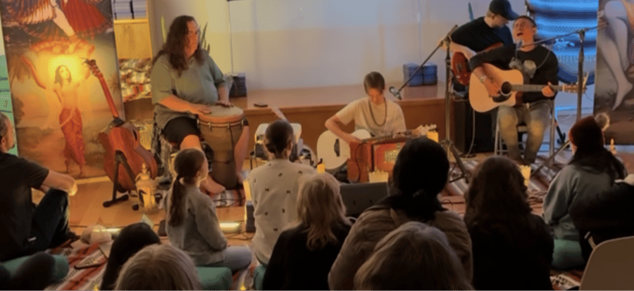 Enchanted Evening ~ Kirtan and Plant-Based Dinner at Flow Yoga North Loop in Anderson Austin