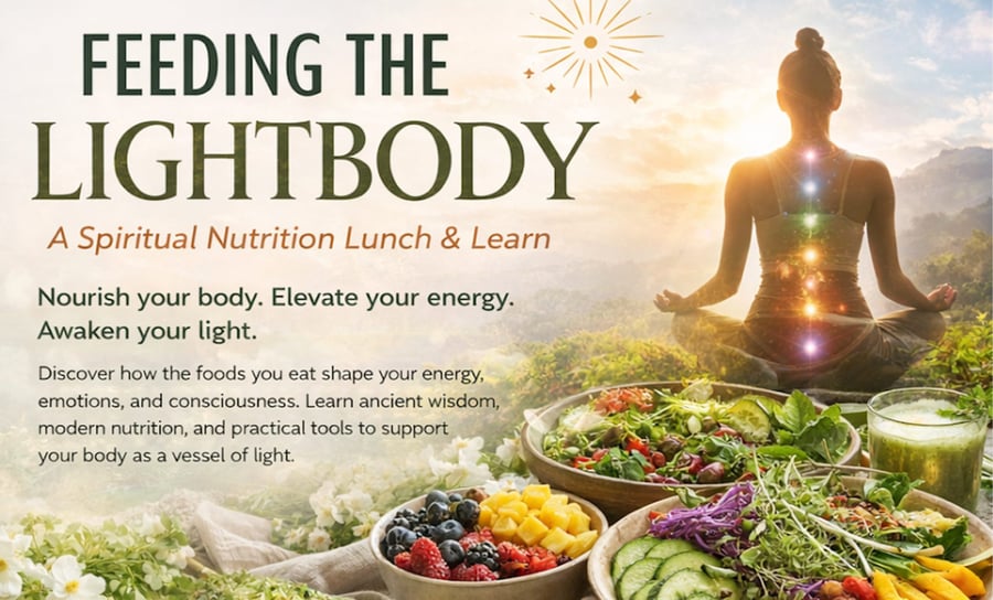 Feeding the Lightbody: A Spiritual Nutrition Lunch & Learn at Flow Yoga Georgetown in Georgetown