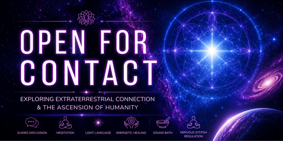 OPEN FOR CONTACT: Exploring Conscious Contact at 3rd Eye in Austin