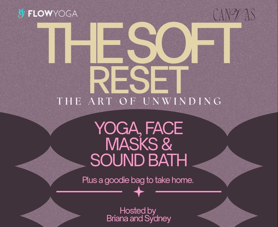 The Soft Reset: Movement, Sound & Skincare at Flow Yoga North Loop in Anderson Austin
