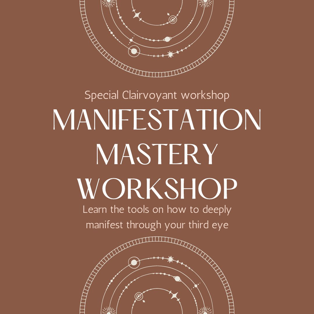 Manifestation Mastery Workshop at 3rd Eye in Austin