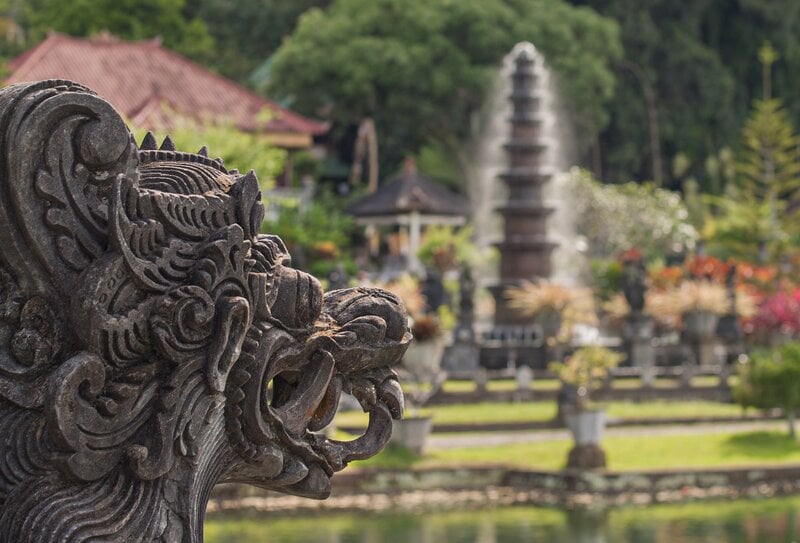 Bali Tirta Gangga Water Palace Sculpture