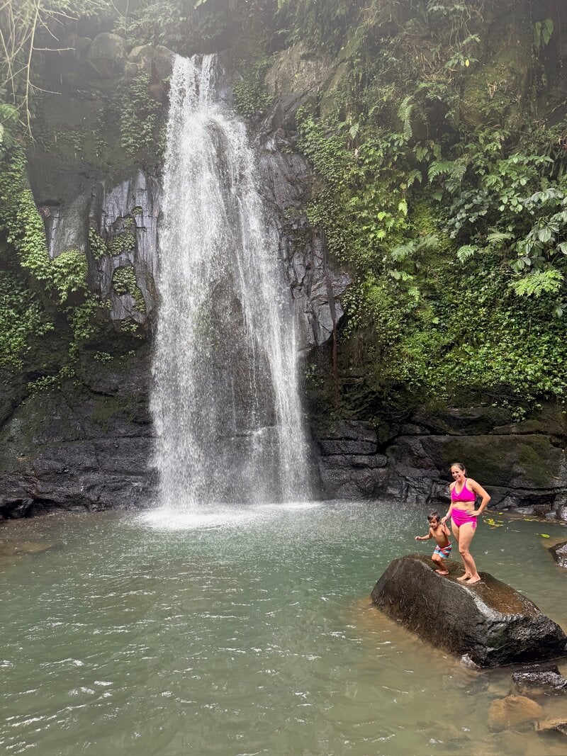 Bali Yoga Retreat Jungle Waterfall Swimming