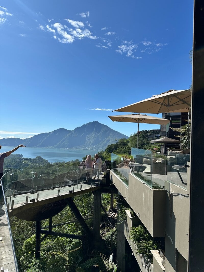 Bali Yoga Retreat Mt Batur Lake Volcano Viewpoint