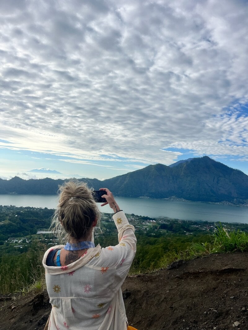 Bali Yoga Retreat Photographing Volcano Summit