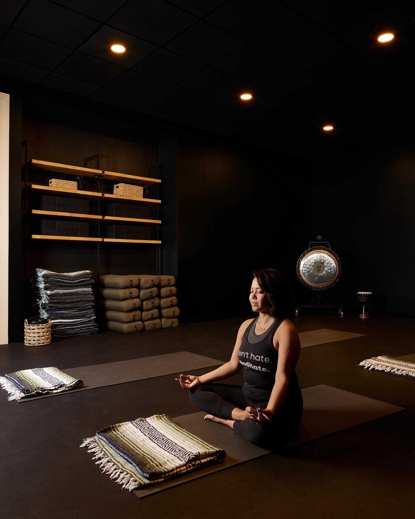 ✨ New Class ✨  Sound, Meditation, & Yoga Nidra  Thursdays 7:30PM 🧘🏻‍♀️ Join Kelly for a deeply relaxing class that combines meditation, breathwork, mantra, and Yoga Nidra.  🎵 Infused w/ soothing sound healing instruments like gong, crystal bowls, and chimes.  This class is for you if you struggle with: 👇🏻  •Anxiety & stress •Insomnia or poor sleep •Tension and chronic pain (especially in the shoulders, neck, and back) •Weakened immune system •Fatigue or low energy •Digestive issues related to stress